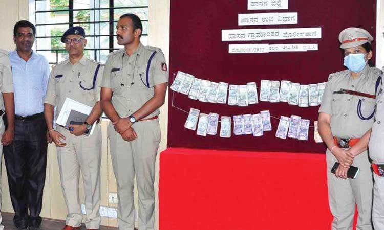 ಹಾಸನ: ಅಪ್ಪನ ಹಣ ಕದ್ದು ಪೊಲೀಸರ ಅತಿಥಿಯಾದ ಮಗ