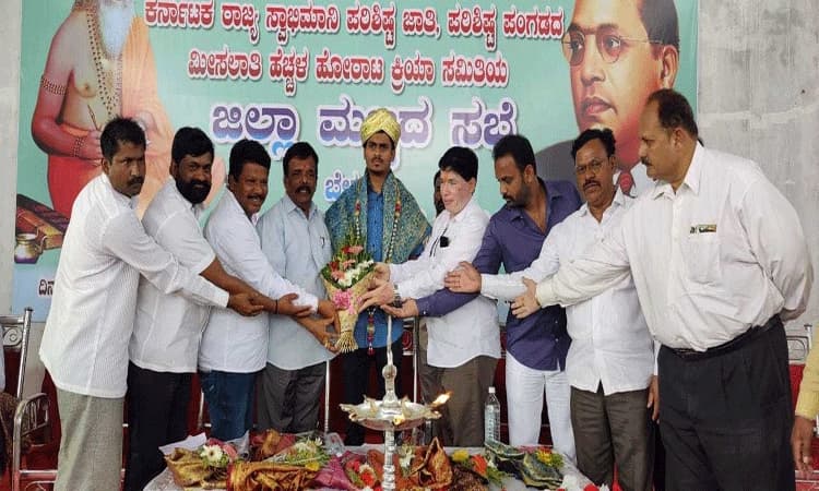 ಮೀಸಲಾತಿ ಹೋರಾಟಕ್ಕೆ ಸ್ಪಂದಿಸದ ಸರ್ಕಾರ