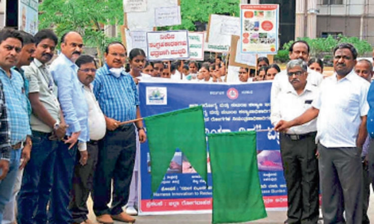 ವಿಶ್ವ ಮಲೇರಿಯಾ ದಿನಾಚರಣೆ: ಜನ ಜಾಗೃತಿ ಜಾಥಾ
