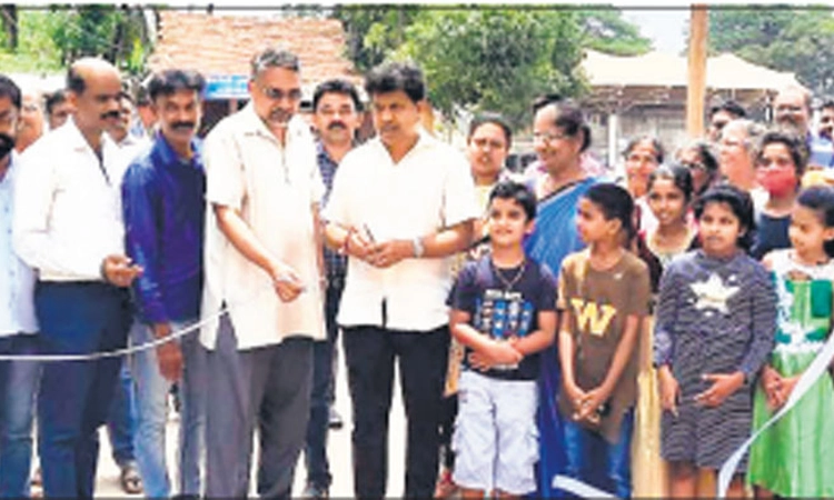 1.10 ಕೋ.ರೂ. ವೆಚ್ಚದ ವಿವಿಧ ಕಾಮಗಾರಿಗಳ ಉದ್ಘಾಟನೆ