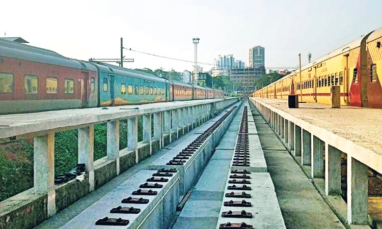 ಮಂಗಳೂರು ಸೆಂಟ್ರಲ್‌ ರೈಲು ನಿಲ್ದಾಣ: ಪಿಟ್‌ಲೈನ್ ಕಾಮಗಾರಿ ಬಹುತೇಕ ಪೂರ್ಣ