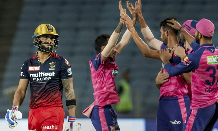ಬೆಂಗಳೂರಿಗೆ ಹೀನಾಯ ಸೋಲು: ಭರ್ಜರಿಯಾಗಿ ಗೆದ್ದ ರಾಜಸ್ಥಾನ್‌ ರಾಯಲ್ಸ್‌ಗೆ ಅಗ್ರಸ್ಥಾನ