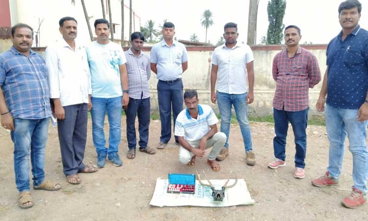 ಚಿಕ್ಕಮಗಳೂರು: ಆನೆದಂತದಿಂದ ಚೆಸ್ ಆಟದ ಪಾನ್ ತಯಾರಿಸಿ ಮಾರಾಟಕ್ಕೆ ಯತ್ನ: ಆರೋಪಿ ಬಂಧನ