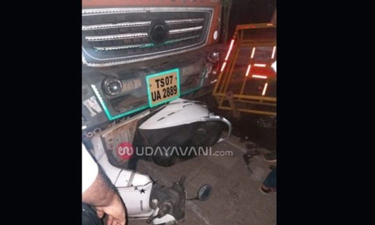 ಮಂಗಳೂರು: ಲಾರಿಯ ಚಕ್ರಕ್ಕೆ ಸಿಲುಕಿದ ಸ್ಕೂಟರ್, ಸವಾರ ಸಾವು