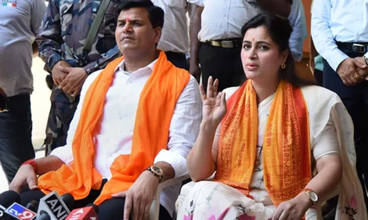 ಹನುಮಾನ್ ಚಾಲೀಸಾ ಪ್ರಕರಣ: ನವನೀತ್ ಮತ್ತು ರಾಣಾಗೆ 14 ದಿನಗಳ ನ್ಯಾಯಾಂಗ ಬಂಧನ