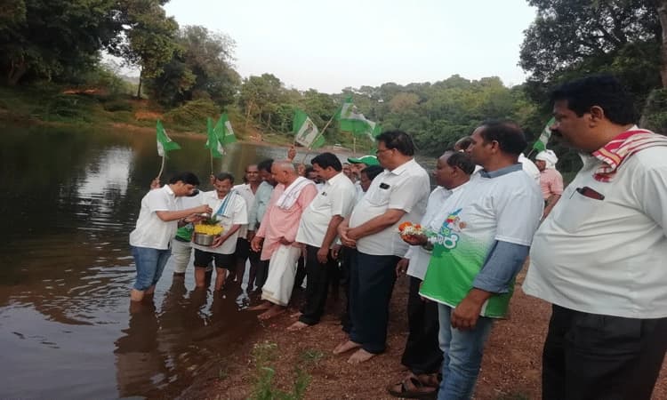 ಜೆಡಿಎಸ್‌ನಿಂದ ಜನತಾ ಜಲಧಾರೆ ಕಾರ್ಯಕ್ರಮ