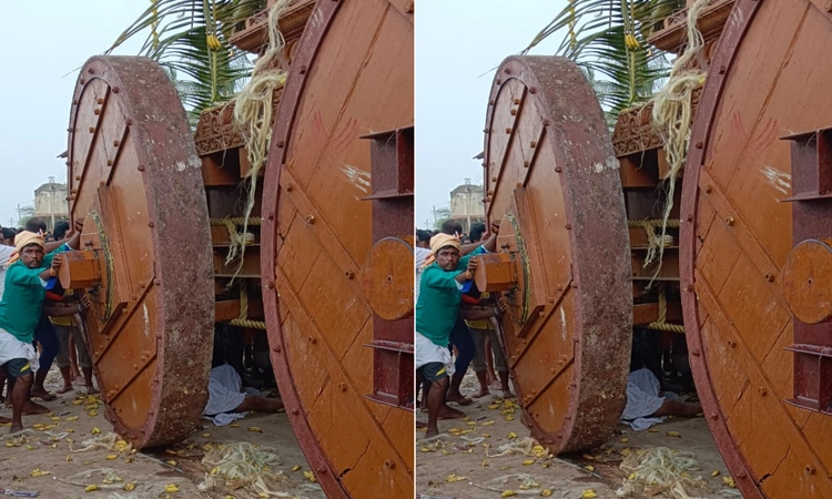 ರಥದ ಗಾಲಿಗೆ ಸಿಲುಕಿ ವ್ಯಕ್ತಿ ಸಾವು : ನಾರದಮುನಿ ರಥೋತ್ಸವ‌ದ ವೇಳೆ ನಡೆದ ಘಟನೆ