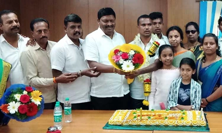 ಪುರಸಭೆ ನೂತನ ಅಧ್ಯಕ್ಷರಾಗಿ ಕೆ.ಮಹೇಶ್ ಅವಿರೋಧ ಆಯ್ಕೆ