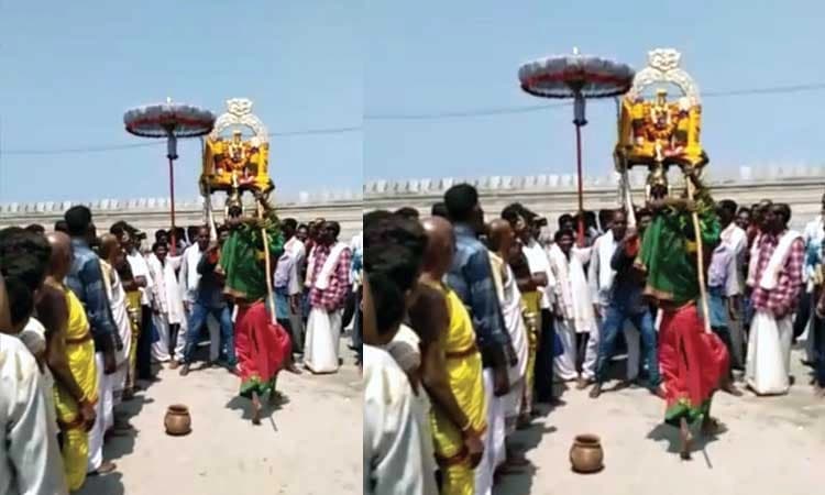 ಬಿಳಿಗಿರಿರಂಗನಾಥ ಸ್ವಾಮಿಗೆ ಸೋಲಿಗರಿಂದ ದೊಣ್ಣೆ ಏಟು..!