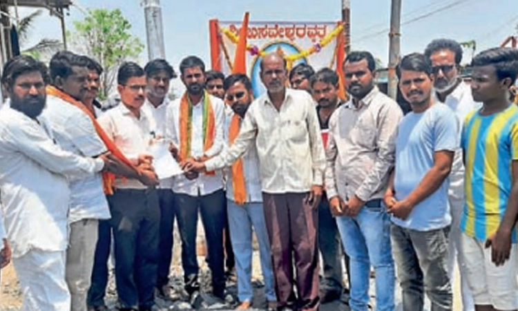 ಹುಬ್ಬಳ್ಳಿ ಗಲಭೆ ಖಂಡಿಸಿ ಶ್ರೀರಾಮಸೇನೆ ಪ್ರತಿಭಟನೆ