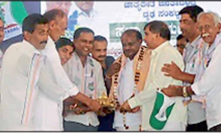 “ಜಲಧಾರೆ’ಯಲ್ಲಿ ದುಡ್ಡು ಹೊಡೆಯಲ್ಲ: ಕುಮಾರಸ್ವಾಮಿ