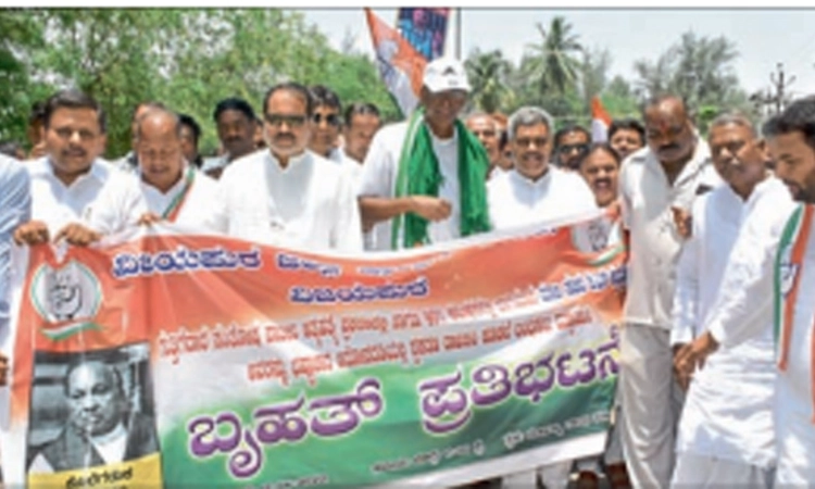 ಕಮಿಷನ್‌ ಆರೋಪ; ಈಶ್ವರಪ್ಪ ಬಂಧನಕ್ಕೆ ಕಾಂಗ್ರೆಸ್‌ ಆಗ್ರಹ