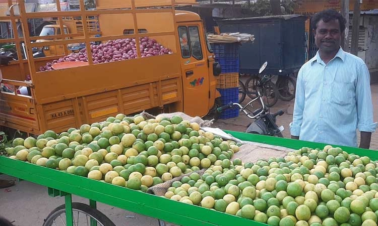 ಗಗನಕ್ಕೇರಿದ ನಿಂಬೆಹಣ್ಣಿನ ಬೆಲೆ