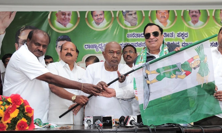 ಜೆಡಿಎಸ್ ರಾಜ್ಯಾಧ್ಯಕ್ಷರಾಗಿ ಅಧಿಕಾರ ಸ್ವೀಕರಿಸಿದ ಸಿ.ಎಂ.ಇಬ್ರಾಹಿಂ