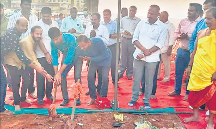 ಶಾಸಕ ಕಾಮತ್‌ ಭೂಮಿಪೂಜೆ