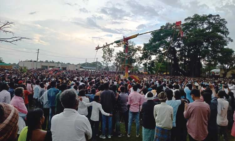 ಹುಣಸೂರು : ಕಟ್ಟೆಮಳಲವಾಡಿಯಲ್ಲಿ ಸಿಡಿಜಾತ್ರೆ