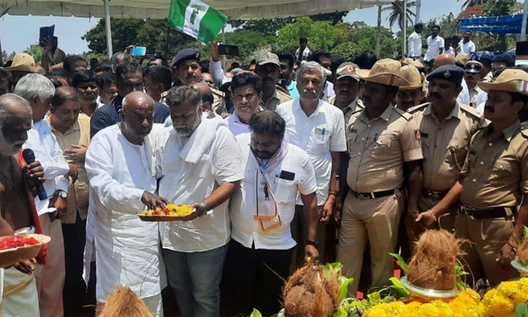 ಪರ್ಸೆಂಟೇಜ್ ರಾಜಕಾರಣ; ಕಾಂಗ್ರೆಸ್ ‌ನವರು ಏನೂ ಮಾಡಿಯೇ ಇಲ್ವೇ ?: ಎಚ್.ಡಿ.ದೇವೇಗೌಡ