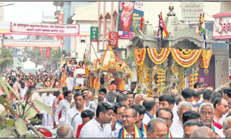 ಬಾರಾಮತಿ: ಮಹಾವೀರ ಜಯಂತಿ ಆಚರಣೆ