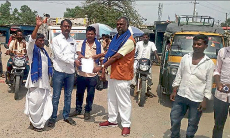 ಭ್ರಷ್ಟಾಚಾರ ತನಿಖೆಗೆ ಆಗ್ರಹಿಸಿ ದಲಿತ ಹಿಂದುಳಿದ ಒಕ್ಕೂಟ ಮನವಿ