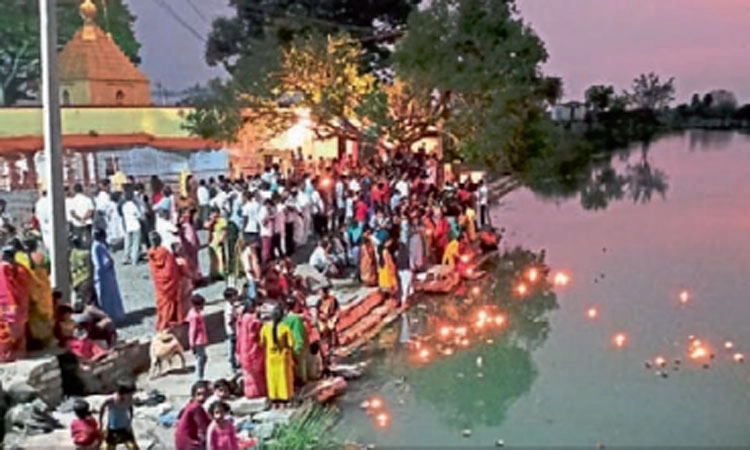 ಕಾಳೇಶ್ವರ ತೀರ್ಥ ಕುಂಡಕ್ಕೆ ಹರಿದು ಬಂತು ಕಾಶಿ ನೀರು