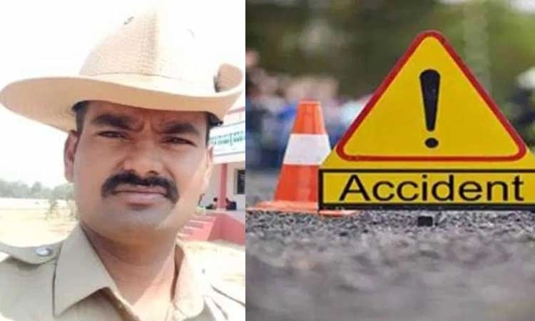 ಬೈಕ್‌ಗೆ ಢಿಕ್ಕಿ ಹೊಡೆದ ಕಾರು: ಪೇದೆ ಸಾವು, ಎಎಸ್ಸೈಗೆ ಗಾಯ