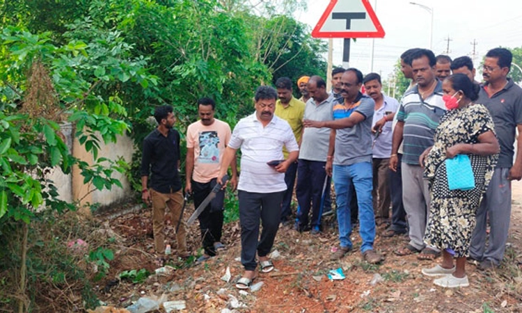 10 ಕೋಟಿ ರೂ. ವೆಚ್ಚದಲ್ಲಿ ರಸ್ತೆ ಅಭಿವೃದ್ದಿ