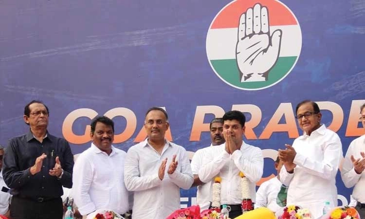 ಗೋವಾ: ಯುವ ಪೀಳಿಗೆ ಬೃಹತ್ ಸಂಖ್ಯೆಯಲ್ಲಿ ಕಾಂಗ್ರೆಸ್‍ನೊಂದಿಗೆ ಕೈಜೋಡಿಸಿ; ಪಿ.ಚಿದಂಬರಂ