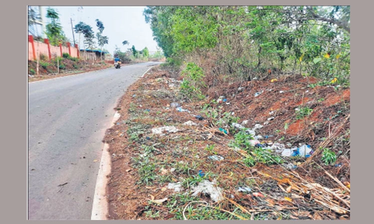 ಹೂಳು ತುಂಬಿದ ನದಿ; ನೆರೆ ಭೀತಿ