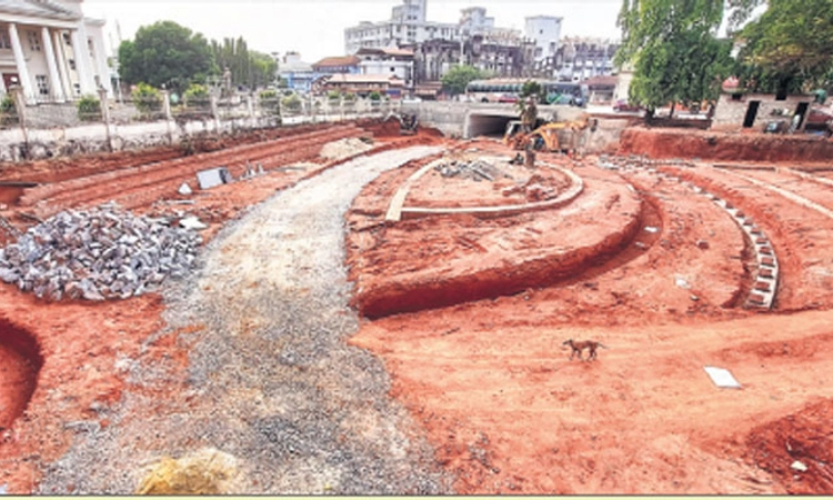 ಪುರಭವನ ಎದುರಿನ ಗಾಂಧಿ ಪಾರ್ಕ್‌ಗೆ ಮರುಜೀವ