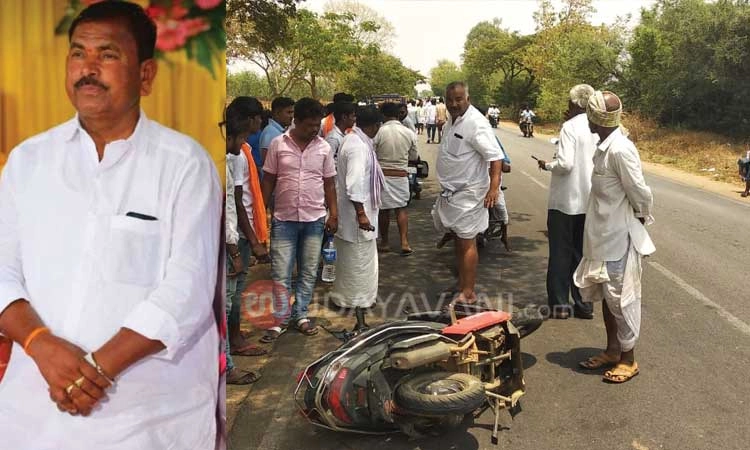 ಕೊಪ್ಪಳ: ಕಾರು-ಸ್ಕೂಟಿ ಮುಖಾಮುಖಿ ಢಿಕ್ಕಿ: ಸಂಸದ ಸಂಗಣ್ಣ ಕರಡಿ ಸಹೋದರ ಸ್ಥಳದಲ್ಲೇ ಸಾವು
