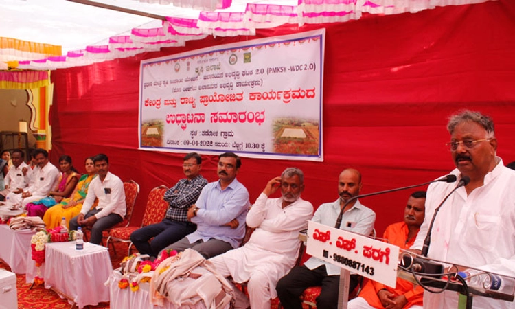 ಐದು ಹಳ್ಳಿಗಳಲ್ಲಿ ಕೃಷಿ ಸಂಚಯಿ ಅನುಷ್ಠಾನ