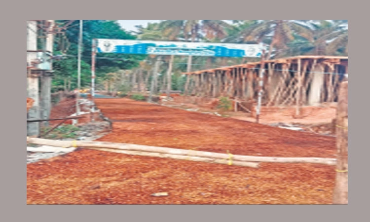 ನಾವುಂದ ಗರಡಿ ರಸ್ತೆ ಕಾಂಕ್ರೀಟ್‌ ಪೂರ್ಣ