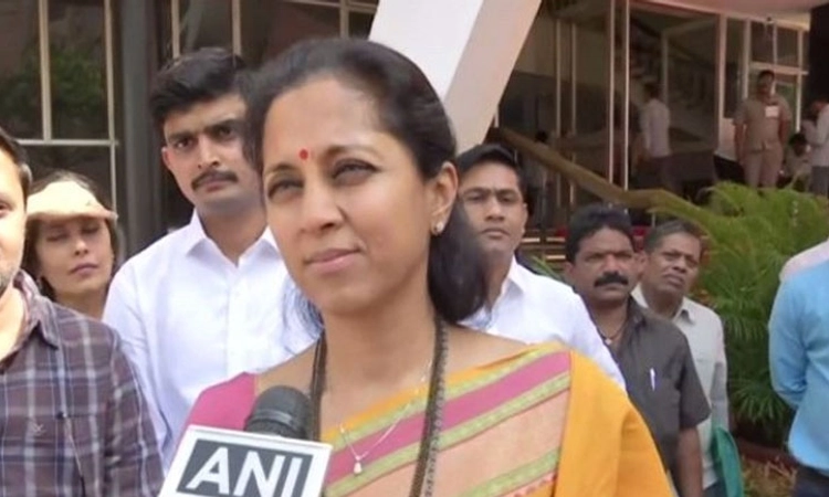 ಶರದ್ ಪವಾರ್ ನಿವಾಸದೆದುರು ಪ್ರತಿಭಟನೆ : ಸುಪ್ರಿಯಾ ಸುಳೆ ಭದ್ರತೆ ಹೆಚ್ಚಳ