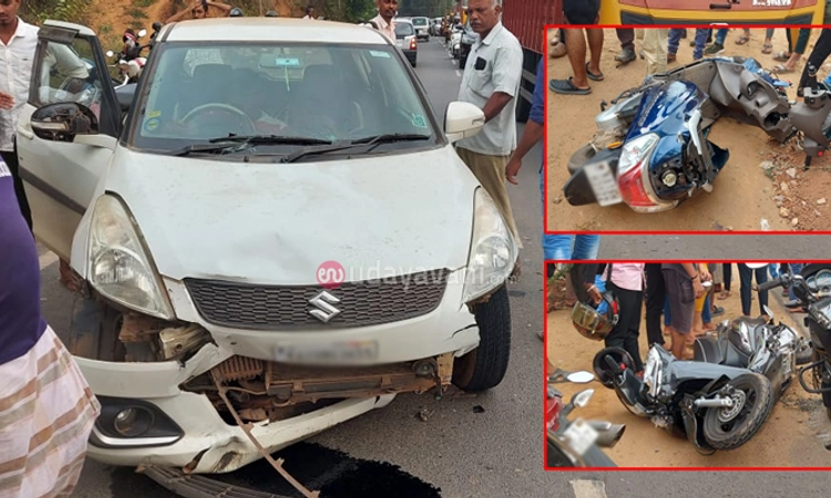 ಬಂಟ್ವಾಳ: ಉಪವಾಸ ಬಿಡಲು ಮನೆಗೆ ತೆರಳುತ್ತಿದ್ದ ಸಹೋದರರಿಗೆ ಕಾರು ಢಿಕ್ಕಿ; ಆಸ್ಪತ್ರೆಗೆ ದಾಖಲು