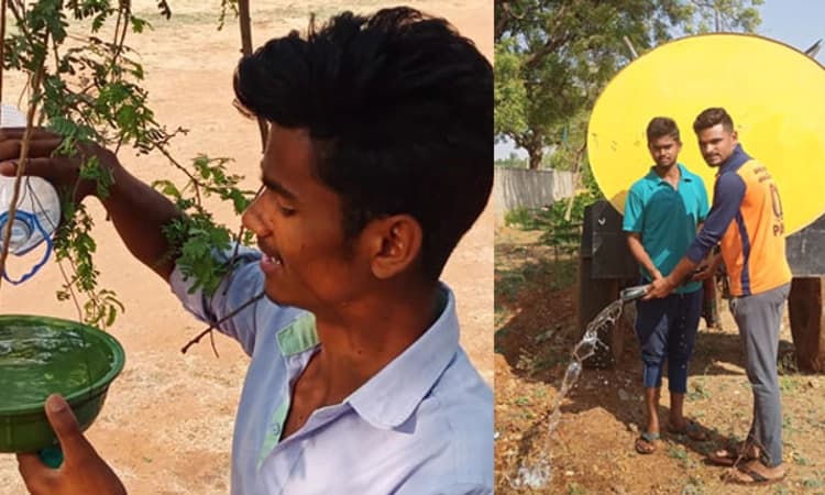 ಕುಷ್ಟಗಿ: ಪಕ್ಷಿಗಳಿಗೆ ಕಾಳು, ನೀರಿಟ್ಟು ಕನಸು ಫೌಂಡೇಷನ್ ಮಾನವೀಯ ಕಾರ್ಯ