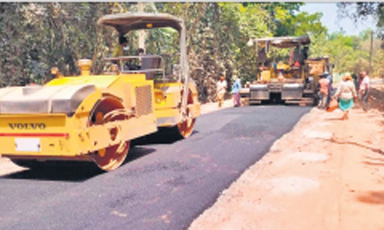 ಗ್ರಾಮ ಸಡಕ್‌ ಯೋಜನೆ: 8.55 ಕೋ.ರೂ. ವೆಚ್ಚದಲ್ಲಿ ಕಾಮಗಾರಿ