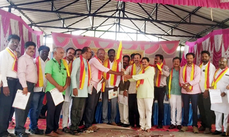 ಕಸಾಪ ಪದಾಧಿಕಾರಿಗಳ ಪದಗ್ರಹಣ