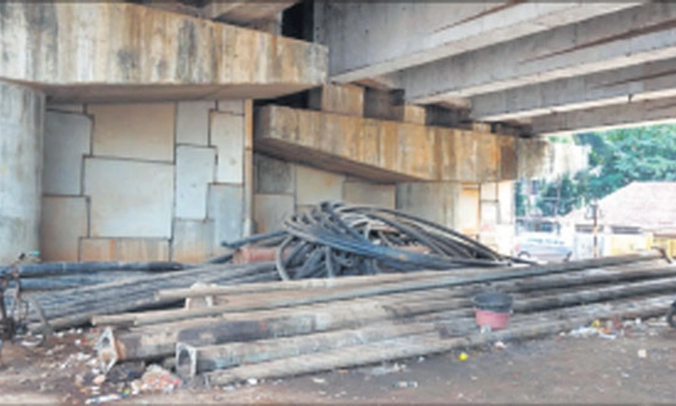ಪುರಸಭೆಯಿಂದ ಇಂದು ಫ್ಲೈಓವರ್‌ ಅಡಿ ಸ್ವಚ್ಛತೆ?