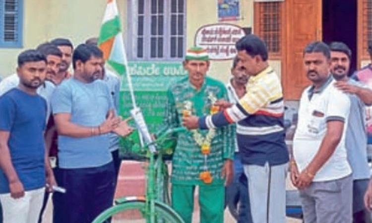 ಪರಿಸರ ಜಾಗೃತಿಗಾಗಿ ಸೈಕಲ್‌ ಯಾತ್ರೆ