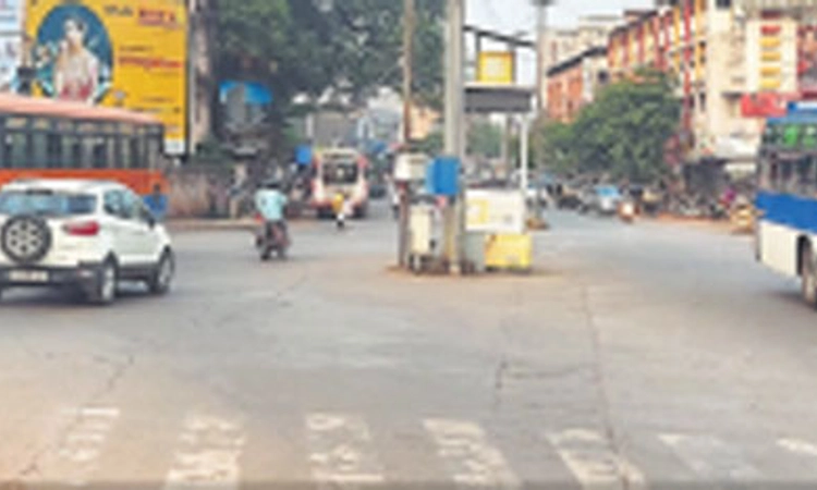 ಜ್ಯೋತಿ: ನೂತನ ‘ಅಂಬೇಡ್ಕರ್‌ ಸರ್ಕಲ್‌’ ನಿರ್ಮಾಣ
