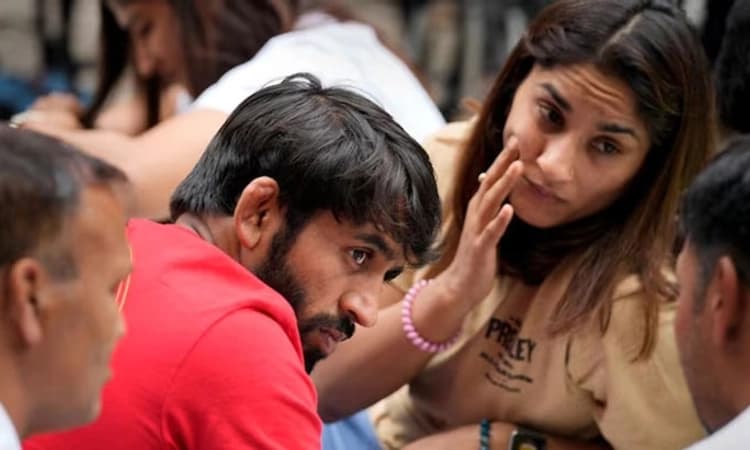 WFI ಜಂತರ್ ಮಂತರ್‌ನಲ್ಲಿ ಮತ್ತೆ ಪ್ರತಿಭಟನೆ ಆರಂಭಿಸಿದ ಅಗ್ರ ಕುಸ್ತಿಪಟುಗಳು