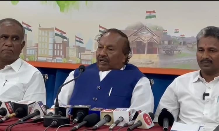 ಲಿಂಗಾಯತ ಸಮಾಜಕ್ಕೆ ಕಾಂಗ್ರೆಸ್ ಮಾಡಿದ್ದಷ್ಟು ದ್ರೋಹ ಯಾರು ಮಾಡಿಲ್ಲ: K. S. Eshwarappa