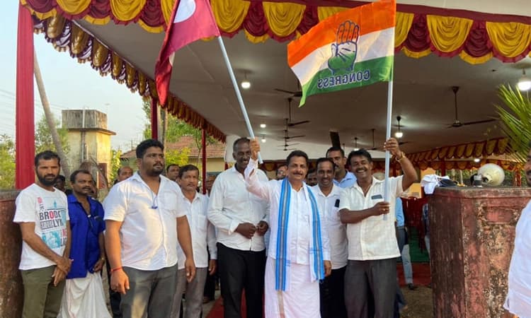 ಹೆಬ್ರಿಯಲ್ಲಿ ಗೋಪಾಲ ಭಂಡಾರಿ ಪ್ರತಿಮೆ: Congress candidate ಮುನಿಯಾಲು ಉದಯ ಶೆಟ್ಟಿ