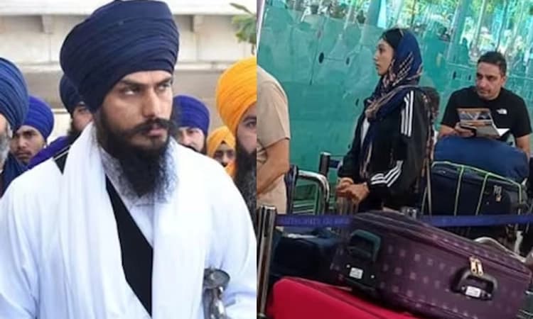 Amritpal Singh ಪತ್ನಿ ವಿದೇಶ ಪ್ರಯಾಣಕ್ಕೆ ತಡೆ ; ಪೊಲೀಸರಿಂದ ವಿಚಾರಣೆ