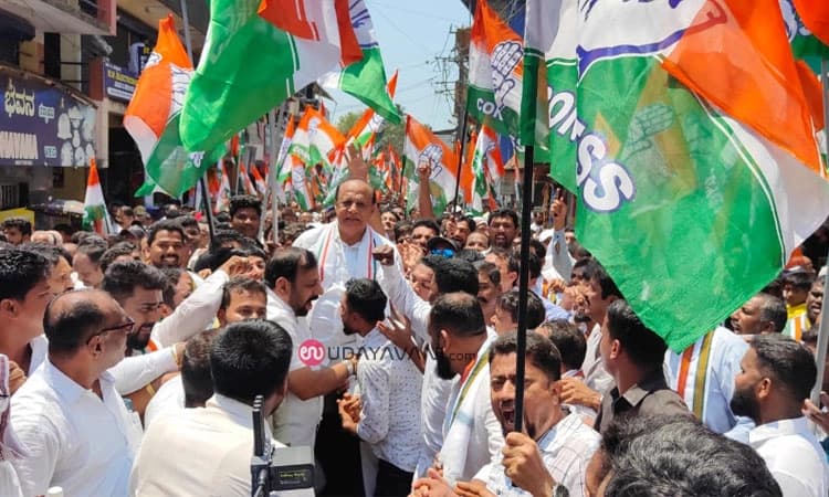 Kaup ಕ್ಷೇತ್ರದ ಕಾಂಗ್ರೆಸ್ ಅಭ್ಯರ್ಥಿ ವಿನಯ ಕುಮಾರ್ ಸೊರಕೆ ನಾಮಪತ್ರ ಸಲ್ಲಿಕೆ