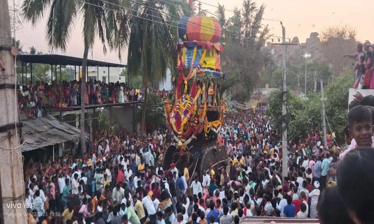 ಆನೆಗೊಂದಿ ಶ್ರೀ ರಂಗನಾಥಸ್ವಾಮಿ ಜಾತ್ರೆಯ ಮಹಾರಥೋತ್ಸವ
