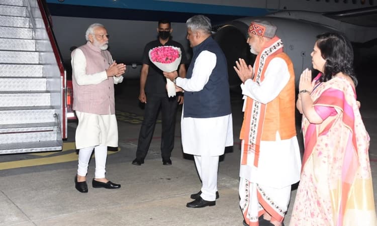 ಹುಲಿ ಯೋಜನೆಯ ಸುವರ್ಣ ಮಹೋತ್ಸವ: ಮೈಸೂರು ನಗರಕ್ಕೆ ಆಗಮಿಸಿದ Prime Minister Narendra Modi