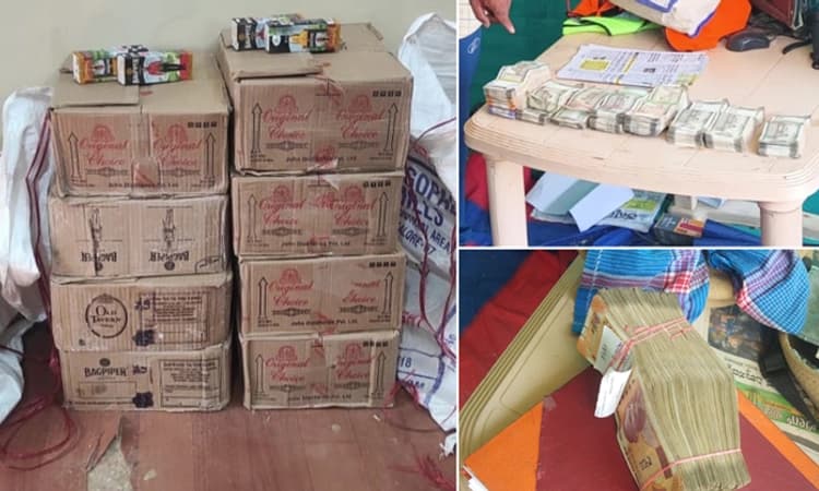 ಗದಗ: 7.68 ಲಕ್ಷ ರೂ. ನಗದು, 27 ಸಾವಿರ ಮೌಲದ 69 ಲೀ. ಮದ್ಯ ವಶಕ್ಕೆ