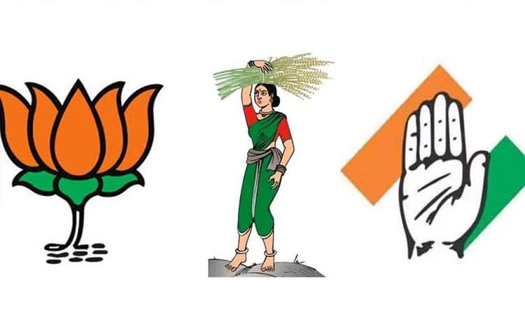 ಕಮಲ ಅಭ್ಯರ್ಥಿಯತ್ತ , ಕೈ-ದಳ ಅಭ್ಯರ್ಥಿಗಳ ಚಿತ್ತ