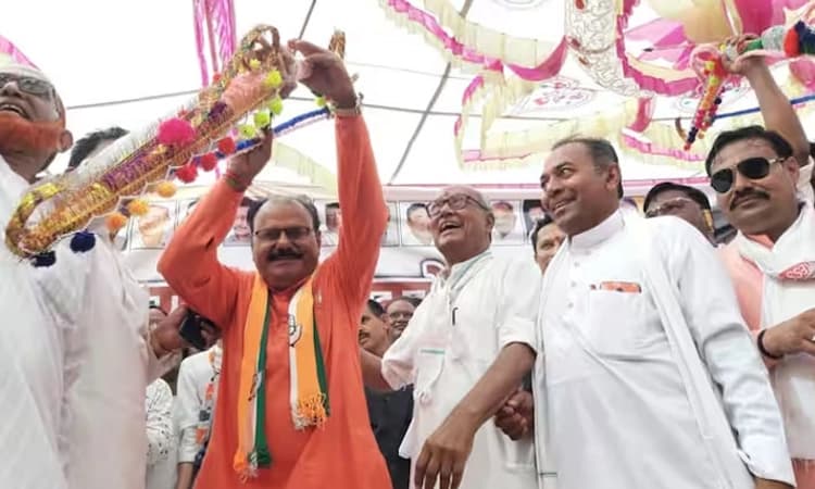 ಬಿಜೆಪಿ ಮಾಜಿ ಸಂಸದ ಮಖನ್ ಸಿಂಗ್ ಸೋಲಂಕಿ ಕಾಂಗ್ರೆಸ್‌ ಸೇರ್ಪಡೆ